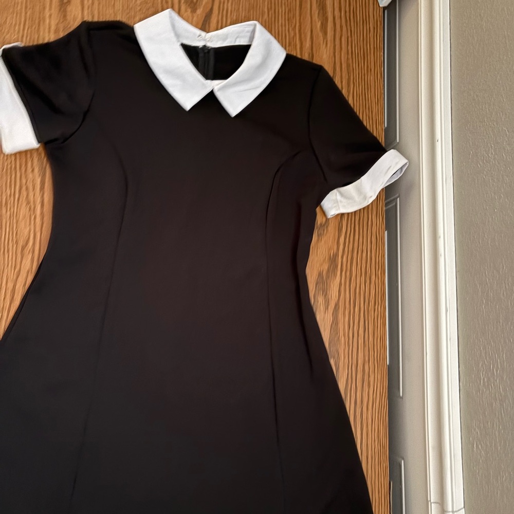 Wednesday Addams Collared Dress